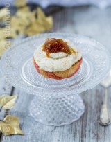 Pasticciotto con ricotta e Fichi rosa di Pisticci caramellati